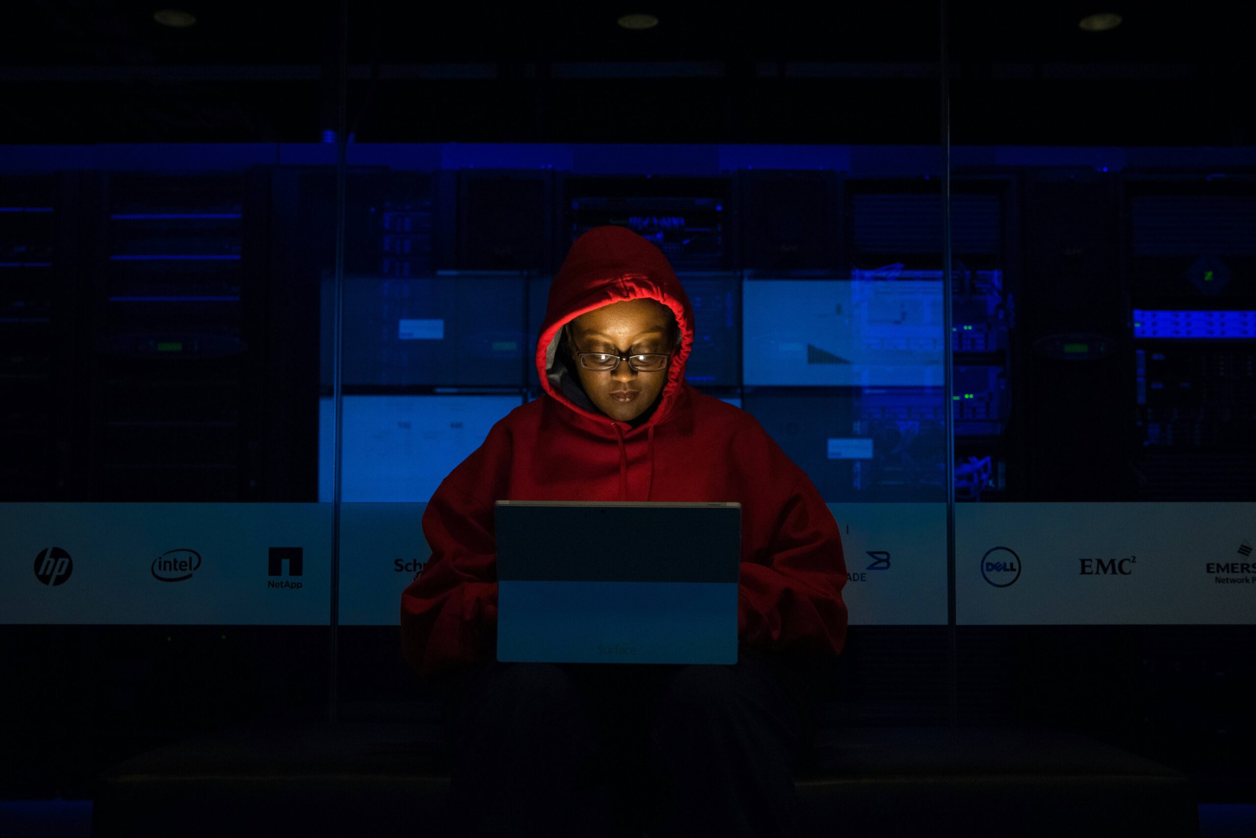 Woman with Laptop